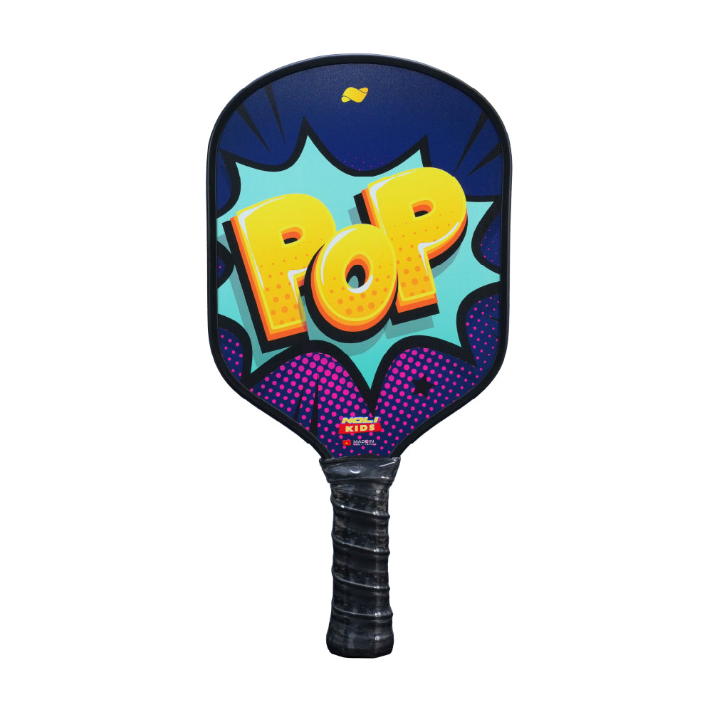 NOLI KIDS Pickleball Paddle – Super Lightweight PP Honeycomb Core | For Kids Ages 4–15 | POP