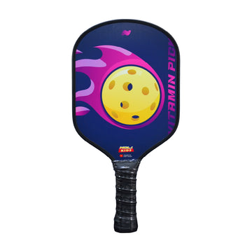 NOLI KIDS Pickleball Paddle – Super Lightweight PP Honeycomb Core | For Kids Ages 4–15 | Vitamin Pick