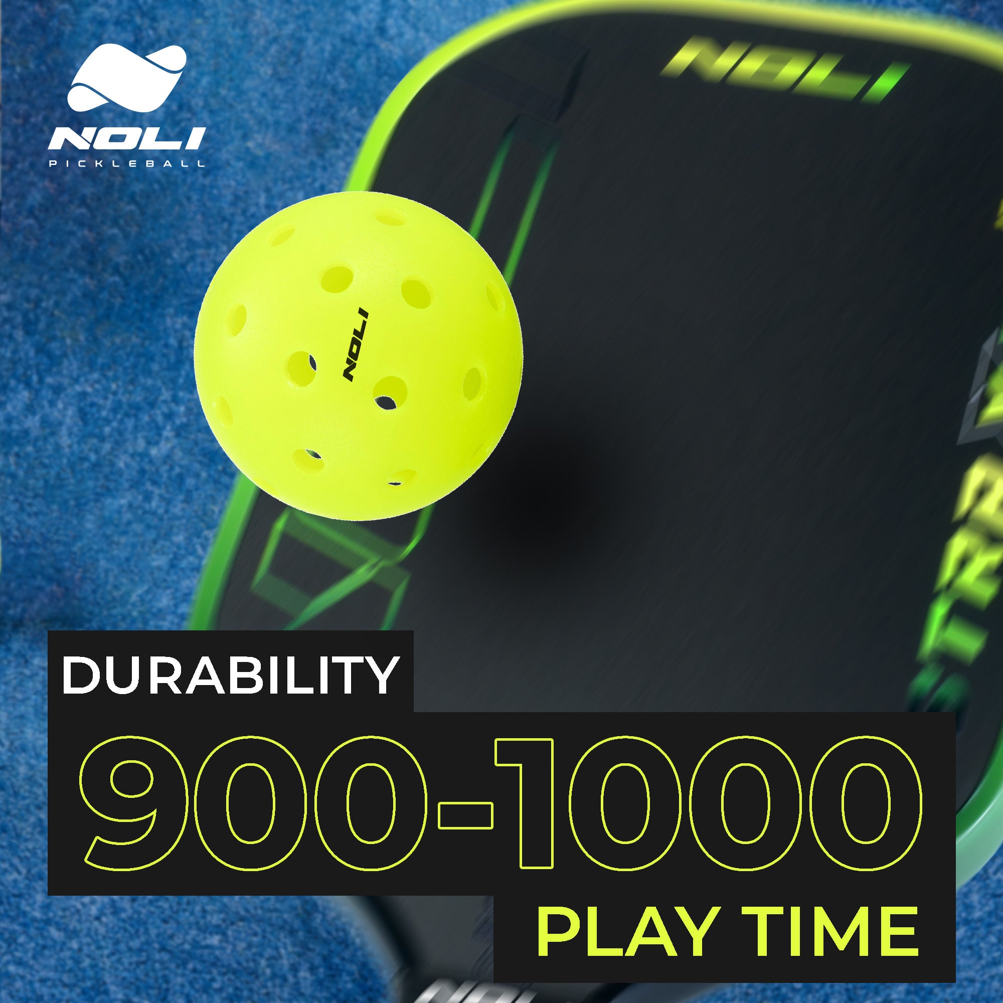 Pickleball Ball N-ECO – Tournament Standard 40 Holes