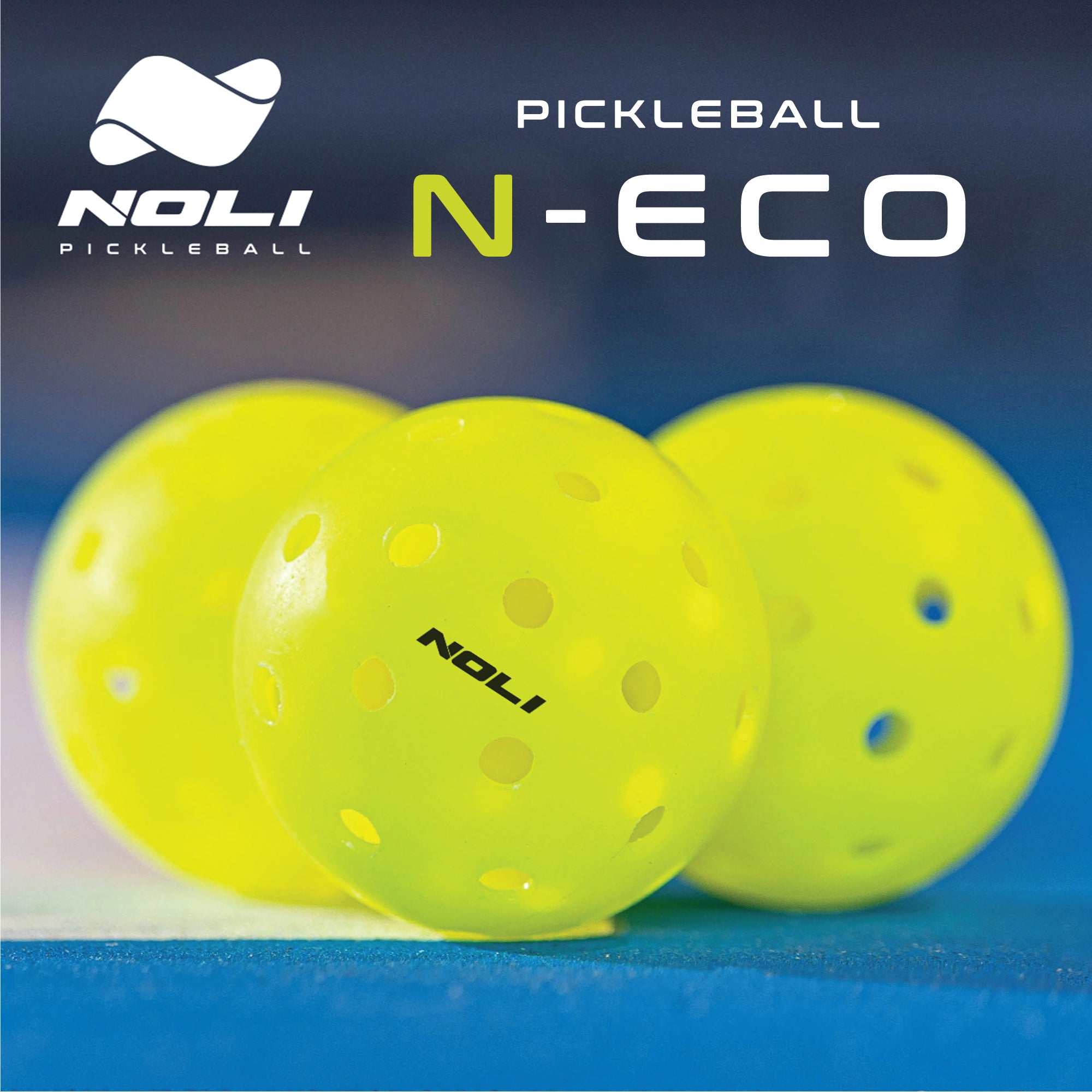 Pickleball Ball N-ECO – Tournament Standard 40 Holes
