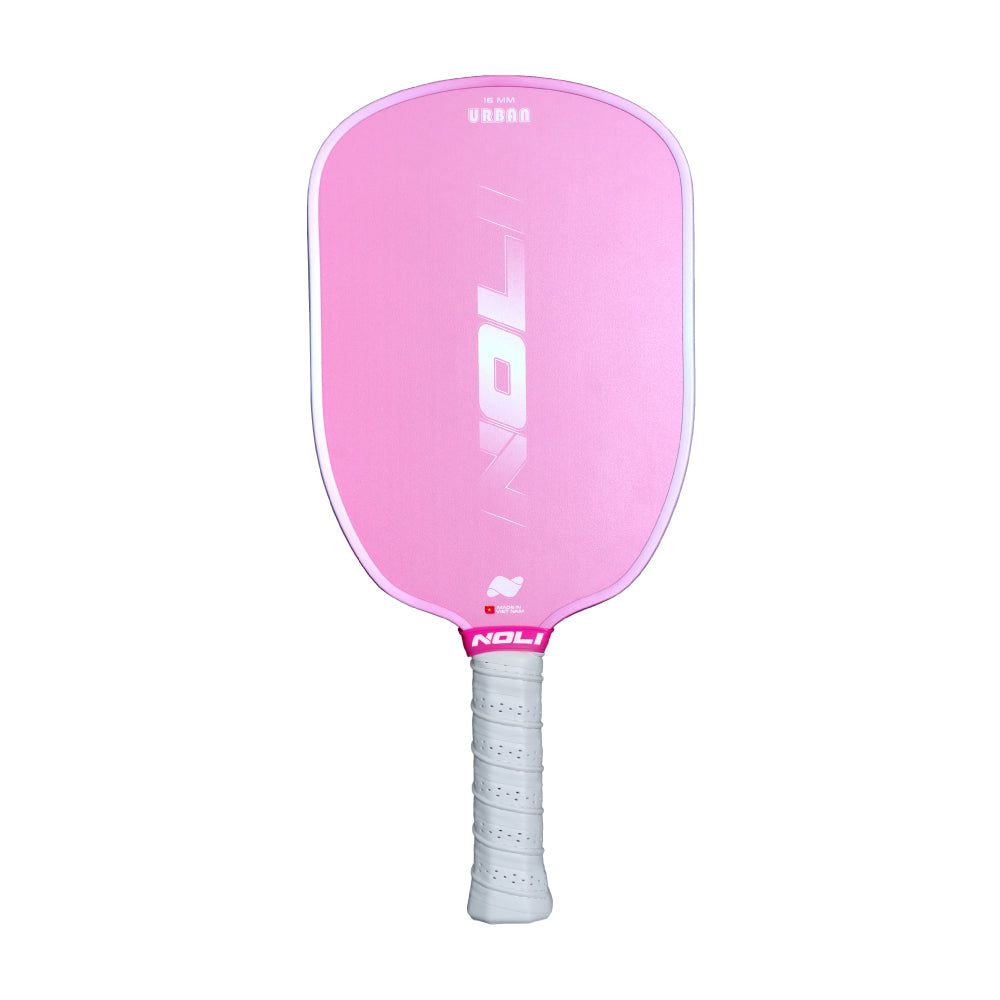 NOLI URBAN Pickleball Paddle – Pink Pop | Fiberglass Crystal Tough