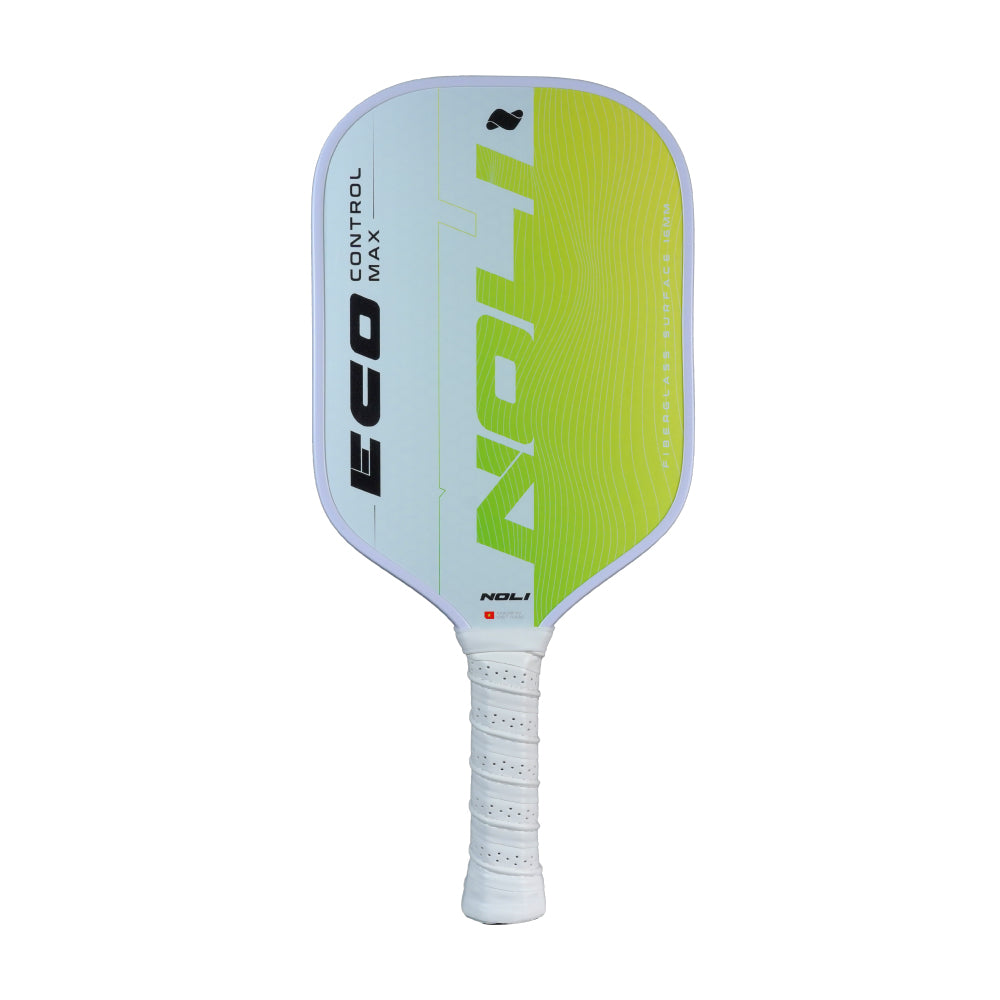 NOLI ECO CONTROL MAX PICKLEBALL PADDLE – ELITE CONTROL – STRONG SPIN – SOFT TOUCH FEEL - GREEN AURA