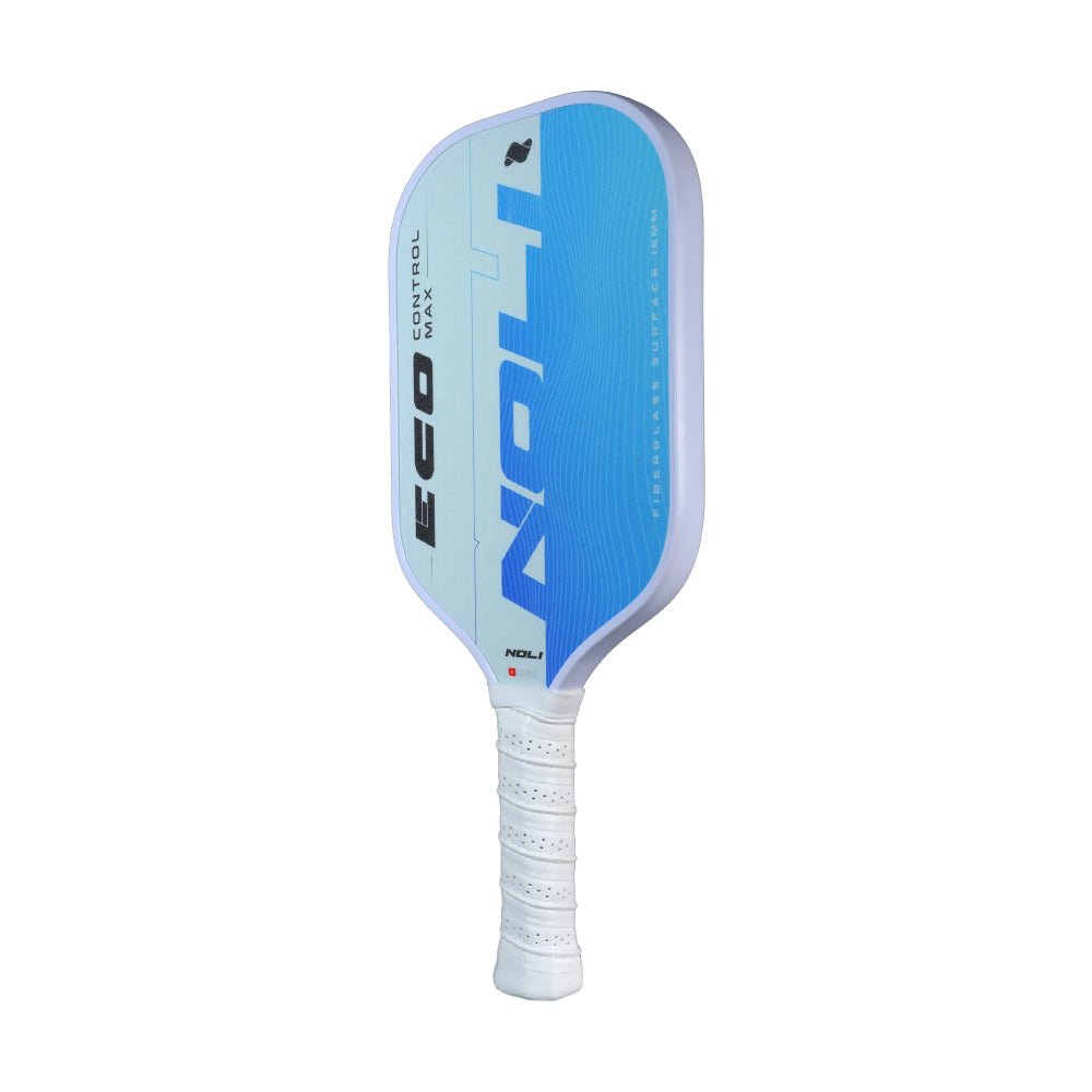 NOLI ECO CONTROL MAX PICKLEBALL PADDLE – ELITE CONTROL – STRONG SPIN – SOFT TOUCH FEEL - BLUE WAVE