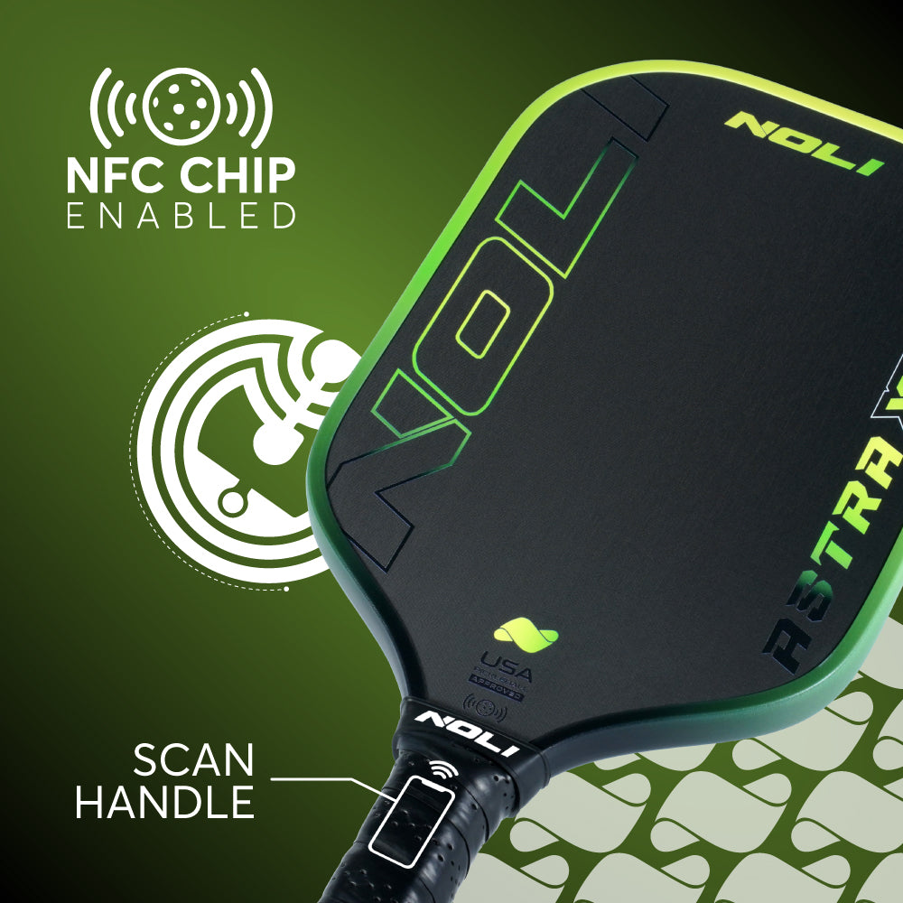 NOLI ASTRA X PRO Pickleball Paddle - Hyper Green