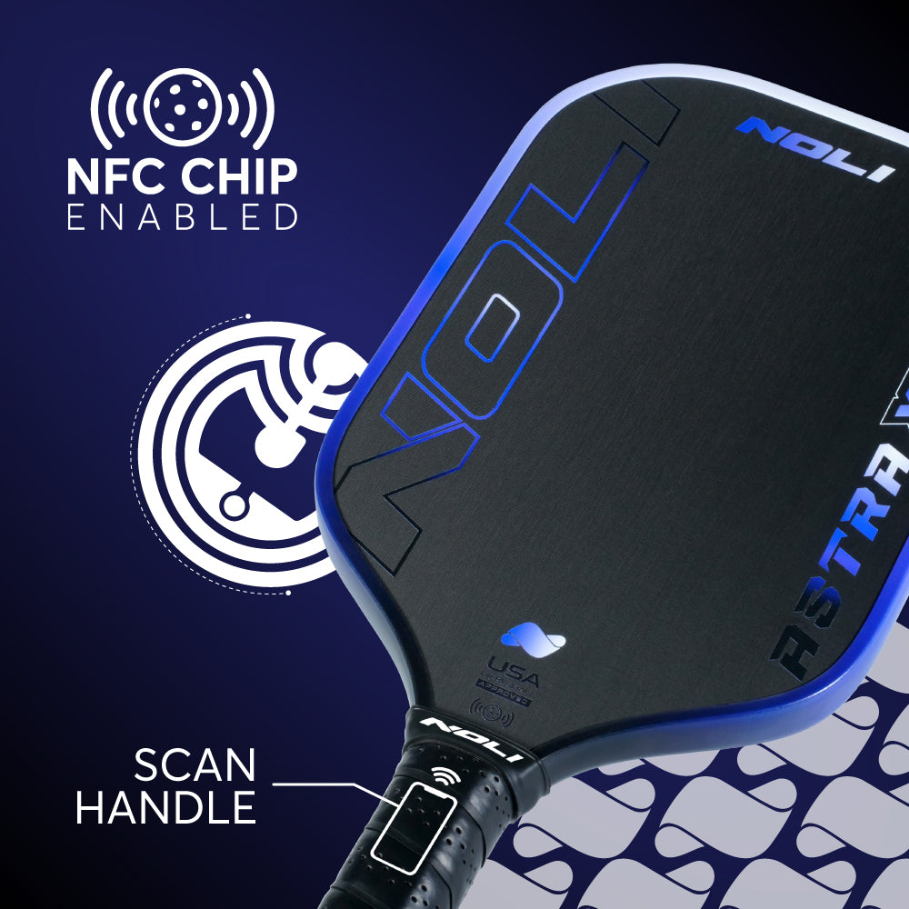 NOLI ASTRA X PRO Pickleball Paddle - Sonic Blue